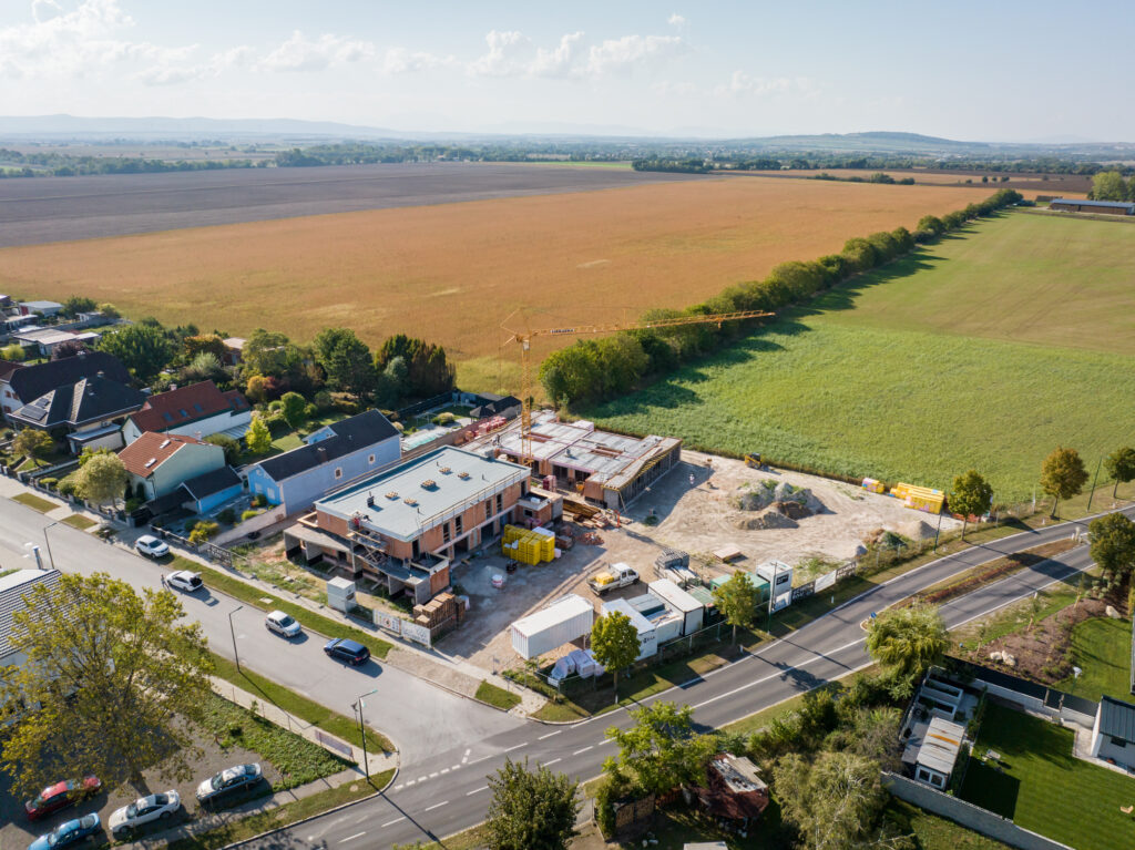 Quattrohäuser in Siegendorf Baumeister Burgenland Schöll Bau