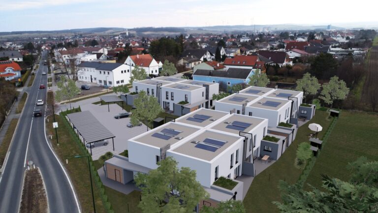 CASA Siegendorf Quattrohausanlage Greenville – Schöll Bau